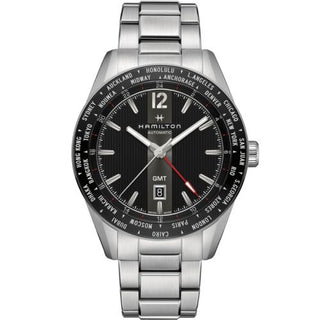 Hamilton - H43725131  Broadway GMT Limited Edition 46 Stainless Steel / Black / Bracelet