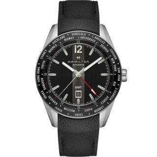 Hamilton - H43725731  Broadway GMT Limited Edition 46 Stainless Steel / Black