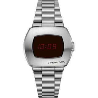 Hamilton - H52414130  PSR Digital Quartz Stainless Steel / Red