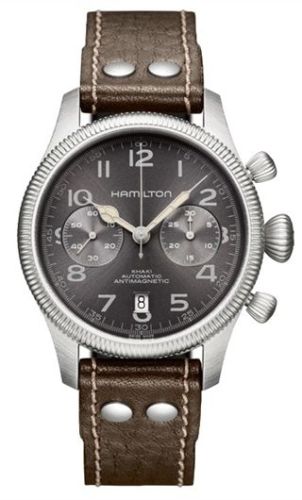 Hamilton - H60416583  Khaki Pioneer Auto Chrono