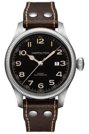 Hamilton - H60515533  Khaki Pioneer Auto Black