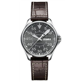 Hamilton - H64425585  Khaki Aviation Pilot Grey