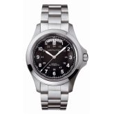 Hamilton - H64455133  Khaki Field King Auto 40 Stainless Steel / Black / Bracelet