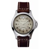 Hamilton - H64455523  Khaki Field King Auto 40 Stainless Steel / Beige