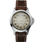 Hamilton - H64455523  Khaki Field King Auto 40 Stainless Steel / Beige