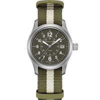 Hamilton Khaki Field Auto 42 Stainless Steel / Green (H68201063)