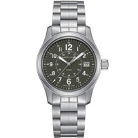 Hamilton Khaki Field Auto 40 Stainless Steel / Blue / Bracelet (H68201163)