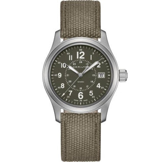 Hamilton - H68201963  Khaki Field Quartz 38 Stainless Steel / Green