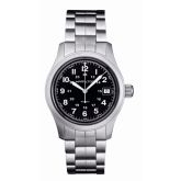 Hamilton - H68411133  Khaki Field Quartz 38 Stainless Steel / Black / Bracelet