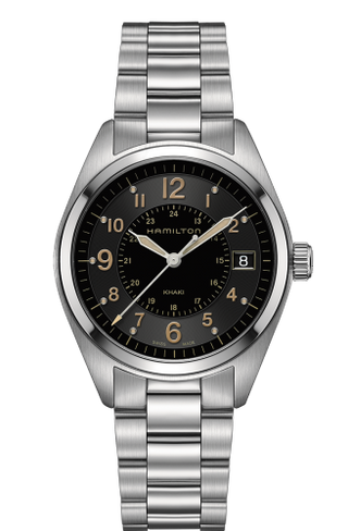 Hamilton - H68551133  Khaki Field Quartz / Black / Bracelet