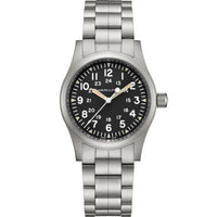 Hamilton Khaki Field Mechanical 42 White / Bracelet (H69439131)