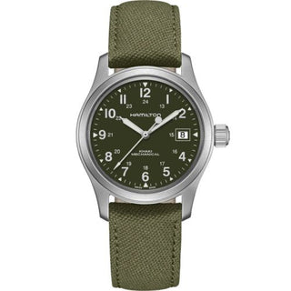 Hamilton - H69439363  Khaki Field Mechanical 38 Green