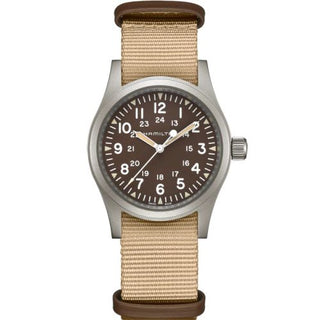 Hamilton - H69439901  Khaki Field Mechanical 38 Brown