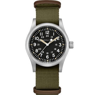 Hamilton - H69439931  Khaki Field Mechanical 38 Black