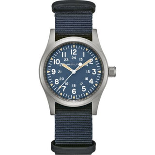 Hamilton - H69439940  Khaki Field Mechanical 38 Blue