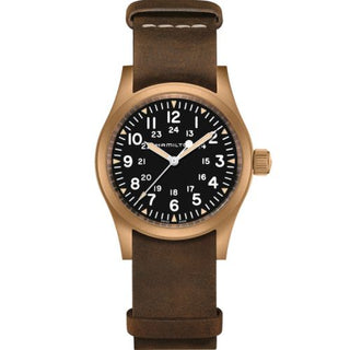 Hamilton - H69459530  Khaki Field Mechanical 38 Bronze