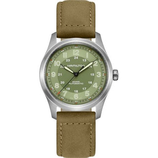 Hamilton - H70205860  Khaki Field Titanium Auto 38 / Green