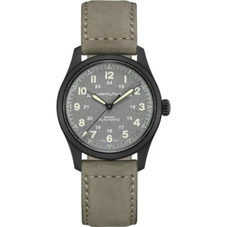 Hamilton - H70215880  Khaki Field Titanium Auto 38 / PVD / Grey