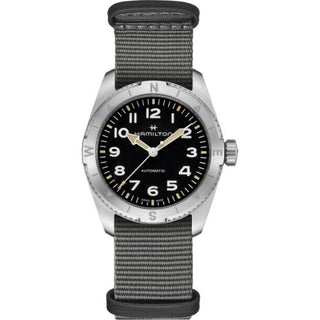 Hamilton - H70225930  Khaki Field Expedition 37 Stainless Steel / Black / NATO