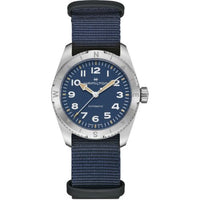 Hamilton Khaki Field Titanium Auto 42 / Blue / Bracelet (H70225940)