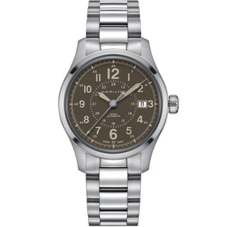 Hamilton - H70305193  Khaki Field Auto 40 Stainless Steel / Brown / Bracelet