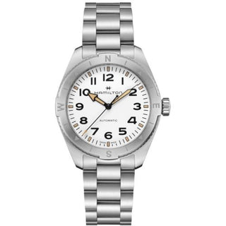 Hamilton - H70315110  Khaki Field Expedition 41 Stainless Steel / White / Bracelet