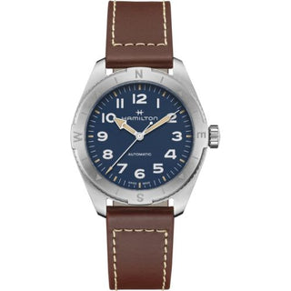 Hamilton - H70315540  Khaki Field Expedition 41 Stainless Steel / Blue