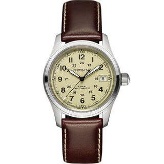 Hamilton - H70455523  Khaki Field Automatic 38 Stainless Steel / Beige