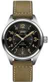 Hamilton - H70505833  Khaki Field Day Date Auto Stainless Steel / Black