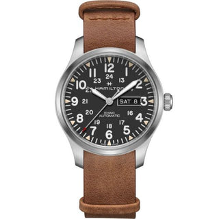 Hamilton - H70535531  Khaki Field Day Date Auto Stainless Steel / Black