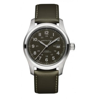 Hamilton - H70555863  Khaki Field Automatic Stainless Steel / Green