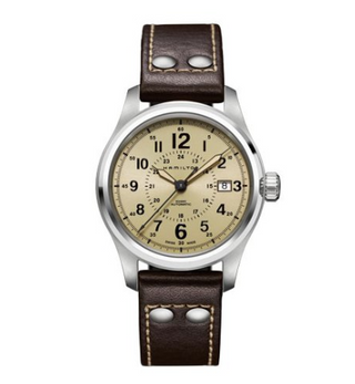 Hamilton - H70595523  Khaki Field Automatic Stainless Steel / Beige