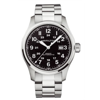 Hamilton - H70625133  Khaki Field Officer Automatic 44 Stainless Steel / Black / Bracelet