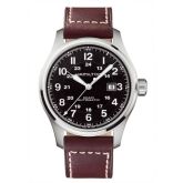 Hamilton - H70625533  Khaki Field Officer Automatic 44 Stainless Steel / Black