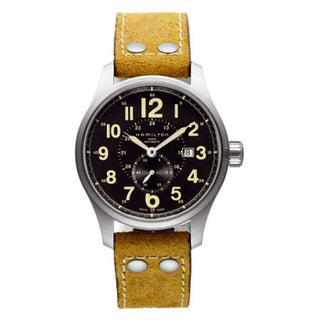 Hamilton - H70655733  Khaki Field Officer Automatic 44