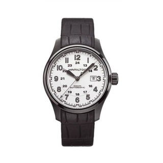 Hamilton - H70685313  Khaki Field Officer Automatic 44