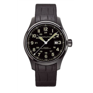 Hamilton - H70685333  Khaki Field Officer Automatic 44