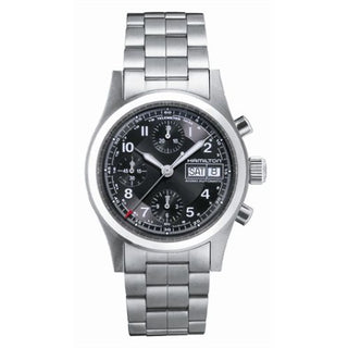 Hamilton - H71416137  Khaki Field Chrono Auto 38