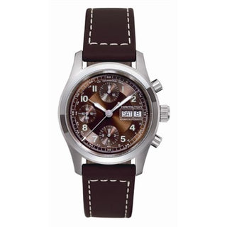 Hamilton - H71456593  Khaki Field Chrono Auto 38