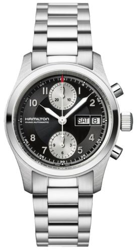 Hamilton - H71466133  Khaki Field Chrono Auto 38