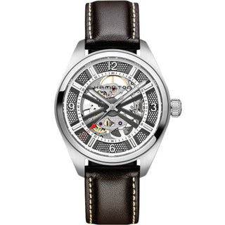 Hamilton - H72515585  Khaki Field Skeleton Auto