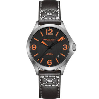 Hamilton - H76235731  Khaki Aviation Air Race 38 Auto Black