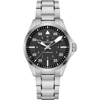 Hamilton Khaki Aviation Pilot Auto 39 Stainless Steel / Black (H76305130)