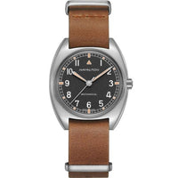 Hamilton Khaki Aviation Pilot Pioneer Mechanical Stainless Steel / Black (H76419531)