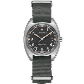 Hamilton - H76419931  Khaki Aviation Pilot Pioneer Mechanical Stainless Steel / Black