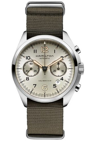 Hamilton - H76456955  Khaki Pilot Pioneer Auto Chrono