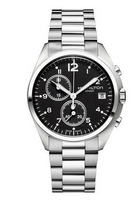 Hamilton Khaki Pilot Pioneer Chrono Quartz Stainless Steel / Black (H76512133)