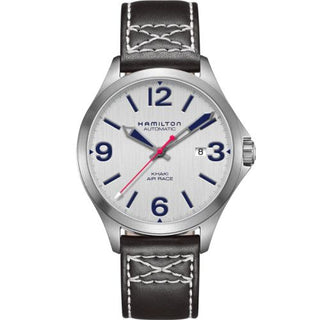 Hamilton - H76525751  Khaki Aviation Air Race 42 Auto Grey