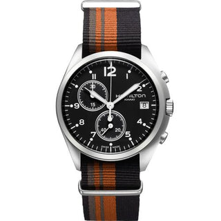 Hamilton - H76552933  Khaki Pilot Pioneer Chrono Quartz / NATO