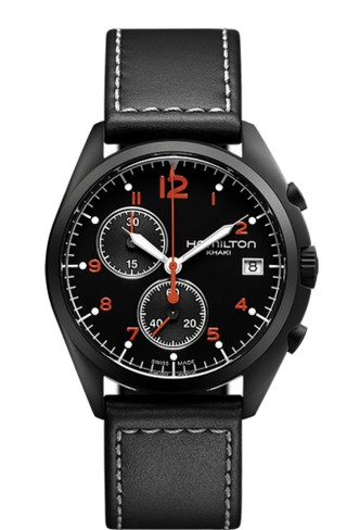 Hamilton - H76582733  Khaki Pilot Pioneer Chrono Quartz Volcano